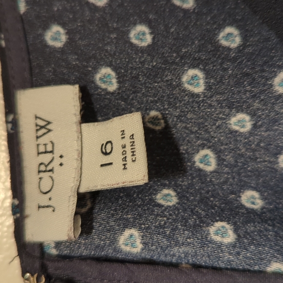 J. CREW | MIDI NAVY BLUE DRESS - Picture 4 of 13